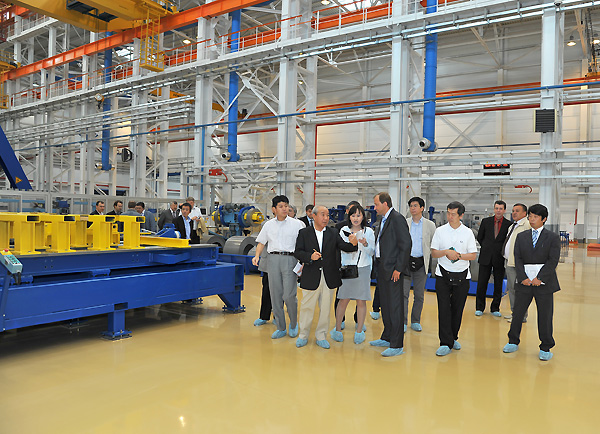 Делегация японских промышленников посетила Уфимский трансформаторный завод