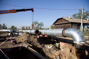 Строительство насосной станции и теплотрассы в Чите обойдется ТГК-14 в 104 млн рублей