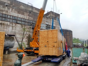 РАО ЭС Востока доставило на площадку ТЭЦ «Восточная» новые газотурбинные установки