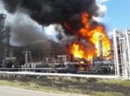 Газоперерабатывающий завод «ЛУКОЙЛа» в Лангепасе остановил работу из-за пожара