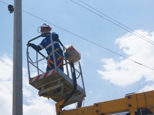 «Кубаньэнерго» меняет старый провод на СИП в распределительной сети Черноморского побережья