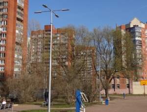 «Ленсвет» реконструировал наружное освещение в квартале 54 Калининского района