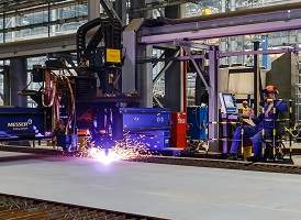 Судоверфь «Звезда» приступила к резке металла для четвертого «Афрамакса»