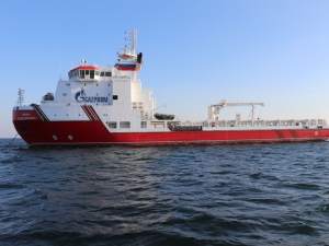 «Газпром флот» задействует новое судно снабжения на Южно-Киринском месторождении