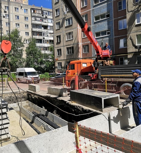 Теплоэнергетики Саратова заменили по концессии 4,3 км теплосетей на ул. Куприянова