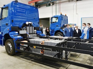 КАМАЗ создает грузовые электромобили