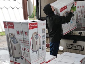 Инфекционный госпиталь Амурского ГПЗ получил партию медицинского оборудования