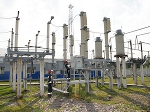 На подстанции «Кондопога» установлено новое коммутационное оборудование