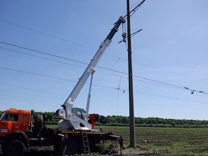 «Саратовские распределительные сети» отремонтировали воздушную ЛЭП «Котоврас-Янтарная»