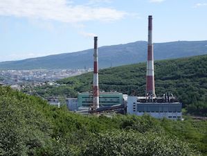 Магаданская ТЭЦ формирует запасы угля для нового отопительного сезона