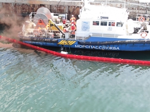 В порту Петропавловска-Камчатского ликвидировали два условных разлива нефти