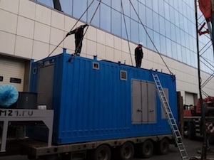 Кингисеппский машиностроительный завод изготовил электростанцию для Эрмитажа ⠀