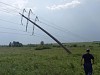 Ураган в Башкирии повредил три опоры ЛЭП 110 кВ «Бекетово – Карламан-тяга, 1, 2 цепь»