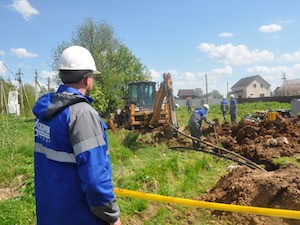 «Газпром газораспределение Великий Новгород» проложит 10 км газопроводов для догазификации поселка Парфино