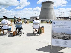 Курская АЭС организовала пленэр для художников в честь 30-летия Росэнергоатома