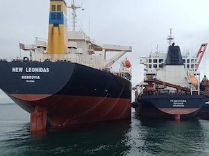 Из порта Шахтерск отправился первый в этом сезоне «индийский» кейпсайз со 165 тысячами тонн угля на борту