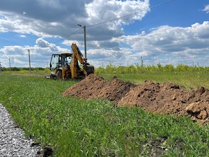В Белгородской области строится газопровод для догазификации села Казанка