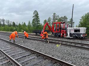 ГОК «Денисовский» готовит железнодорожную инфраструктуру к зиме