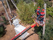 «Ростовэнерго» электрифицировало станцию сотовой связи в Зимовниковском районе