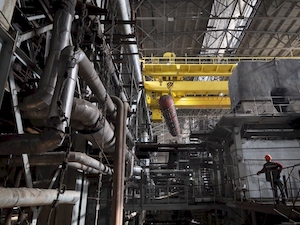 На Уфимской ТЭЦ-2 установили на котлоагрегат новый барабан