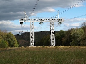 МЭС Волги обновили фундамены опор ЛЭП, обеспечивающих выдачу мощности Саратовской ГЭС