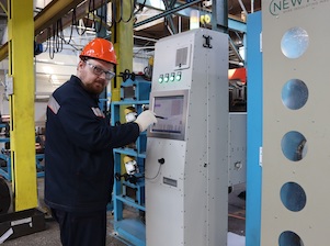 «Сибкабель» установил дефектоскоп с искусственным интеллектом