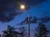 Загребский бульвар в Санкт-Петербурге освещают 97 новых фонарей