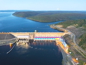 Богучанская ГЭС выполняет задачи навигационного периода