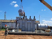 «Астраханьэнерго» установило новый трансформатор на подстанции «Началово»