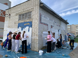 Волонтеры Нижегородской ГЭС подарят Заволжью тематический арт-объект