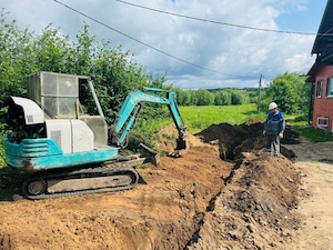 В Вологодской области подключено к сетевому газу первое домовладение в поселке Теплый ручей
