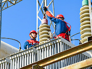 «Волгоградэнерго» отремонтировало силовой трансформатор на подстанции 110 кВ в Среднеахтубинском районе