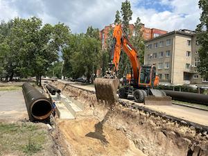 «РИР Энерго» поэтапно обновляет участки теплотрассы от Воронежской ТЭЦ-1