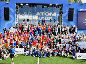 Команда «Росатом Энергосбыта» стала чемпионом юбилейной Атомиады-2025 по баскетболу 3х3