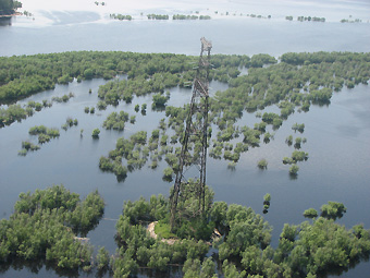 МЭС Сибири заменили фундаменты опор ЛЭП