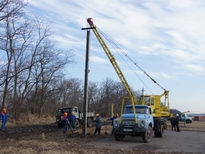 «Кубаньэнерго» построило около двух километров ВЛ для единственной семьи