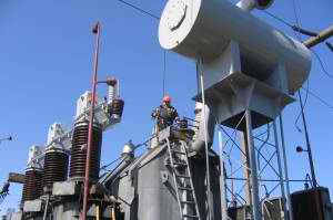 МЭС Центра приступили к ремонту автотрансформатора на подстанции 220 кВ «Котовская»