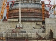 На площадке Ленинградской АЭС-2 ведется строительство в здании безопасности первого энергоблока