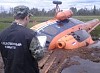 В Югре разбился вертолет, зацепив ЛЭП