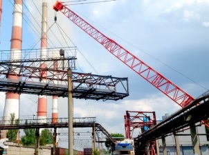 На стройплощадке Новочеркасской ГРЭС проведена уникальная монтажная операция