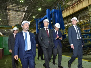 Глава Минпромторга России Денис Мантуров посетил Уральский турбинный завод