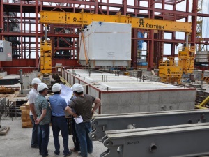 Установлена на фундамент первая газовая турбина Якутской ГРЭС-2