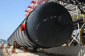 На Туапсинский НПЗ доставлена вторая колонна риформинга