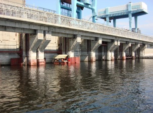 Реконструкция зоны переменного уровня Саратовской ГЭС выполнена на 87%