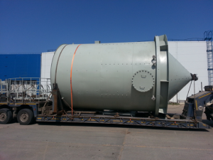 На стройплощадку ЛАЭС доставлено последнее оборудование для выработки химобессоленной воды по проектной схеме