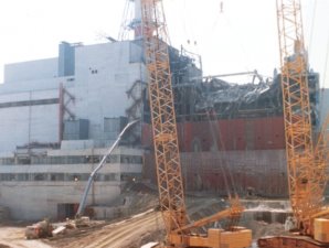 На Чернобыльской АЭС выполнено более половины намеченного объема работ по проекту ограждающего контура НБК