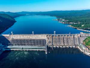 Красноярская ГЭС выработала более 10 млрд кВт⋅ч в I полугодии 2018 года