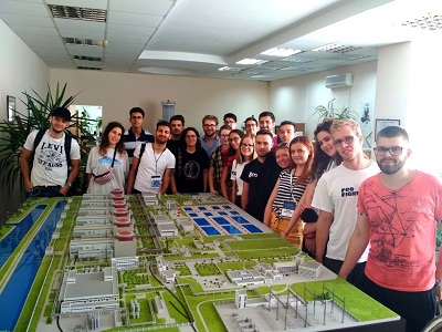В тренажерный центр Запорожской АЭС прибыли делегации студентов из технических вузов 12 стран