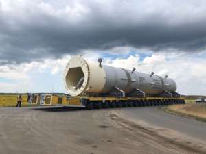 На Афипский НПЗ доставлены из Италии реакторы для комплекса гидрокрекинга