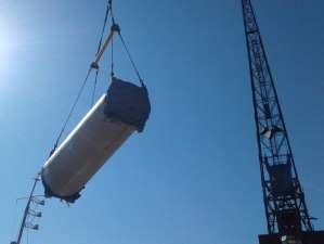 В арктический поселок Тикси доставлены ветроэнергетические установки